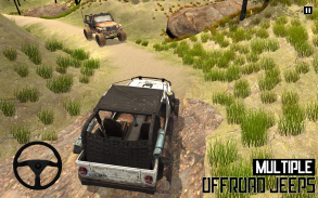 Offroad Prado Jeep Hill Driving Simulator Game screenshot 0