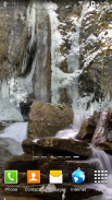 Winter Waterfalls Wallpaper screenshot 9