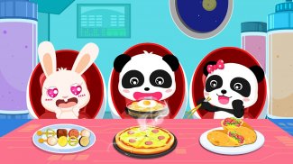 Little Panda’s Space Kitchen - Kids Cooking screenshot 1