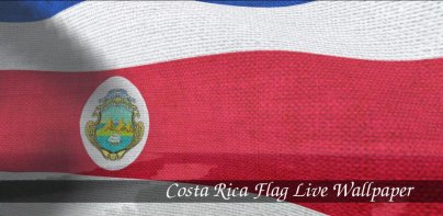 Costa Rica Flag Live Wallpaper