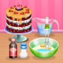 Baking Red Velvet Cake Icon