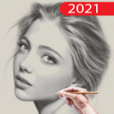 스케치 사진- Pencil Sketch Icon