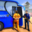 Police Bus Prisoner Transport Icon