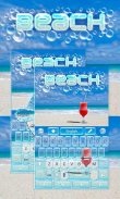 Beach GO Keyboard Theme screenshot 1