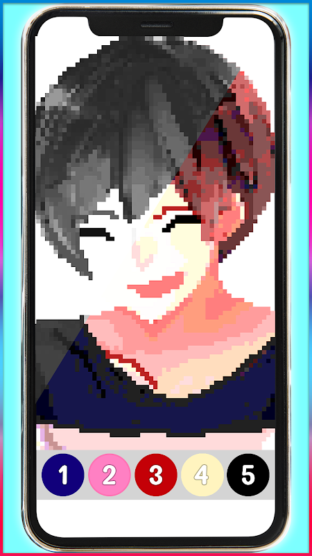 Anime Manga Pixel Art Coloring - APK Download for Android