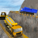 Construction Crane Hill Driver: Cement Truck Games Icon