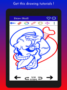 How to Draw Skull Tattoo Easy screenshot 7