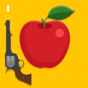 Apple Shooter Game Revolver Icon