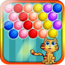 Bubble Shooter Cat Icon