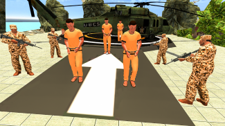 US Army Prisoner Transport - Offroad Driving Games screenshot 5