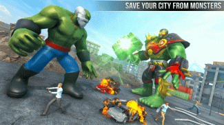 Incredible Monster Hero: Miami City Battle Game screenshot 4