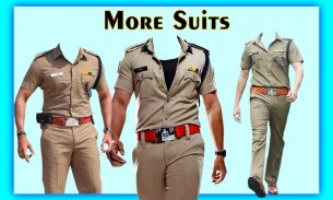 Men Police Suit Photo Editor screenshot 3