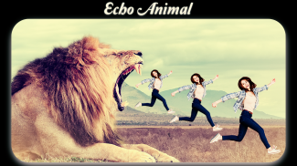 Echo Animal Effect : echo mirror with animal screenshot 3