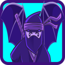 Ninja  Hero and  Vampire Hero Jump - Halloween Icon