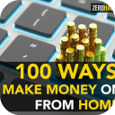 100 Ways Making Money Online From Home Icon