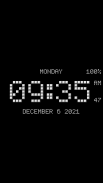 Digital Clock Live Wallpaper-7 screenshot 3