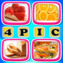 Four Picture One Word Puzzle - Brain Game for Kids Icon