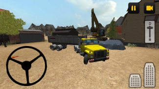 Construction Truck 3D: Asphalt screenshot 0