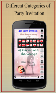 Party Invitation Card Maker screenshot 1