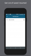 Free Resume Builder - Create Impressive Resumes screenshot 4