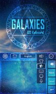 Galaxies GO Keyboard Theme screenshot 5