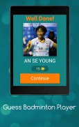 Guess Badminton Player screenshot 8