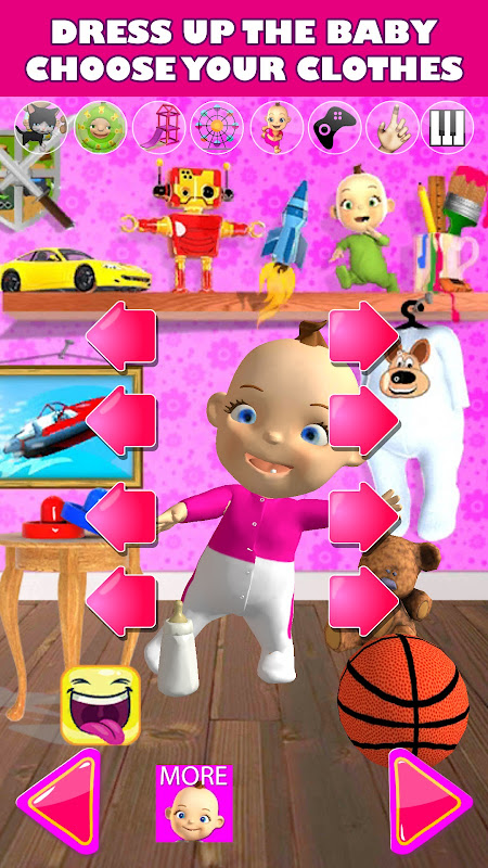 My Baby: Baby Girl Babsy for Android - Free App Download