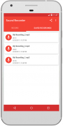 Sound Recorder : easy recorder screenshot 0
