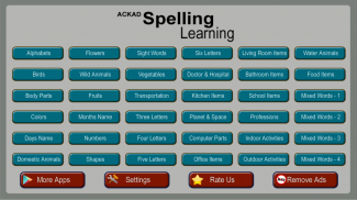 ACKAD Anak Spelling Belajar screenshot 9