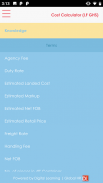 Cost Calculator (LF GHS) screenshot 2