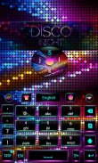 Disco Night GO Keyboard Theme screenshot 1