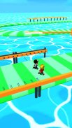 Run of Survival - Fun Bridge Race 3d screenshot 2