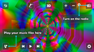 Morphing Tunnels - Trance LWP screenshot 2