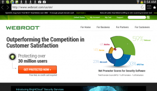 Webroot SecureWeb Browser screenshot 0