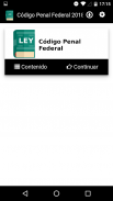 CPF – Código Penal Federal screenshot 0