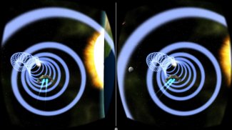 VR Wormhole - Google Cardboard Space Game screenshot 0