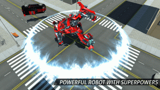 لعبة روبوت الهواء - روبوت طائر screenshot 0