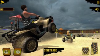 Desert Racing Quad Power Bike screenshot 6