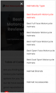 Motorcycle Helmet App screenshot 3