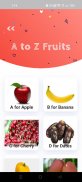 Fruits and Vegetables for Kids screenshot 2