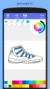 Cool Sneakers Coloring Book screenshot 11
