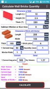 Bricks Calculator (Arch, Circl screenshot 6