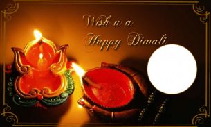 Happy Deepavali Photo Frame Maker screenshot 1