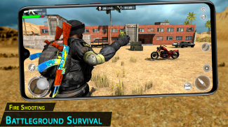 Fire Battleground Survival Shooting Squad Games screenshot 3