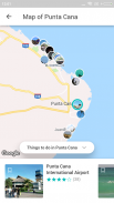 Punta Cana Guia de viagem com mapa screenshot 3