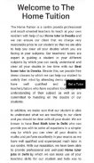 The Home Tuition screenshot 6