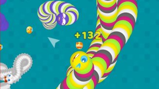 Worms Dash.io - snake game screenshot 1