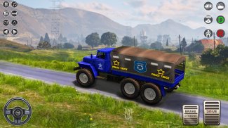US American Police Truck Games screenshot 8