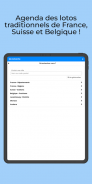 Agenda des lotos screenshot 2