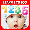 Numbers for kids 1 to 10 Math Icon